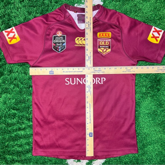 Canterbury Queensland Maroons State Of Origin Australian Rugby League Jersey - Picture 6 of 6